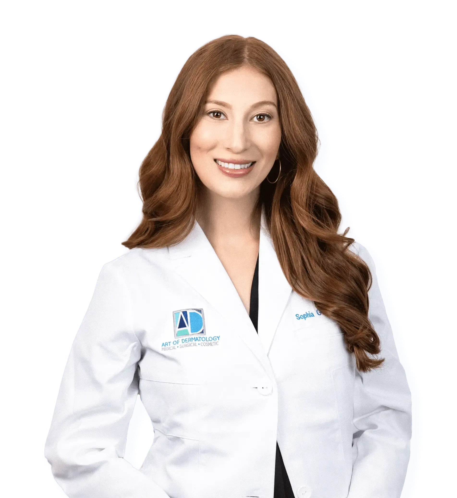 dermatologist in white coat at dermatology clinic specializing in medical and cosmetic skin treatments