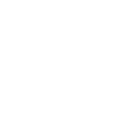 white quotation mark symbol on a transparent background