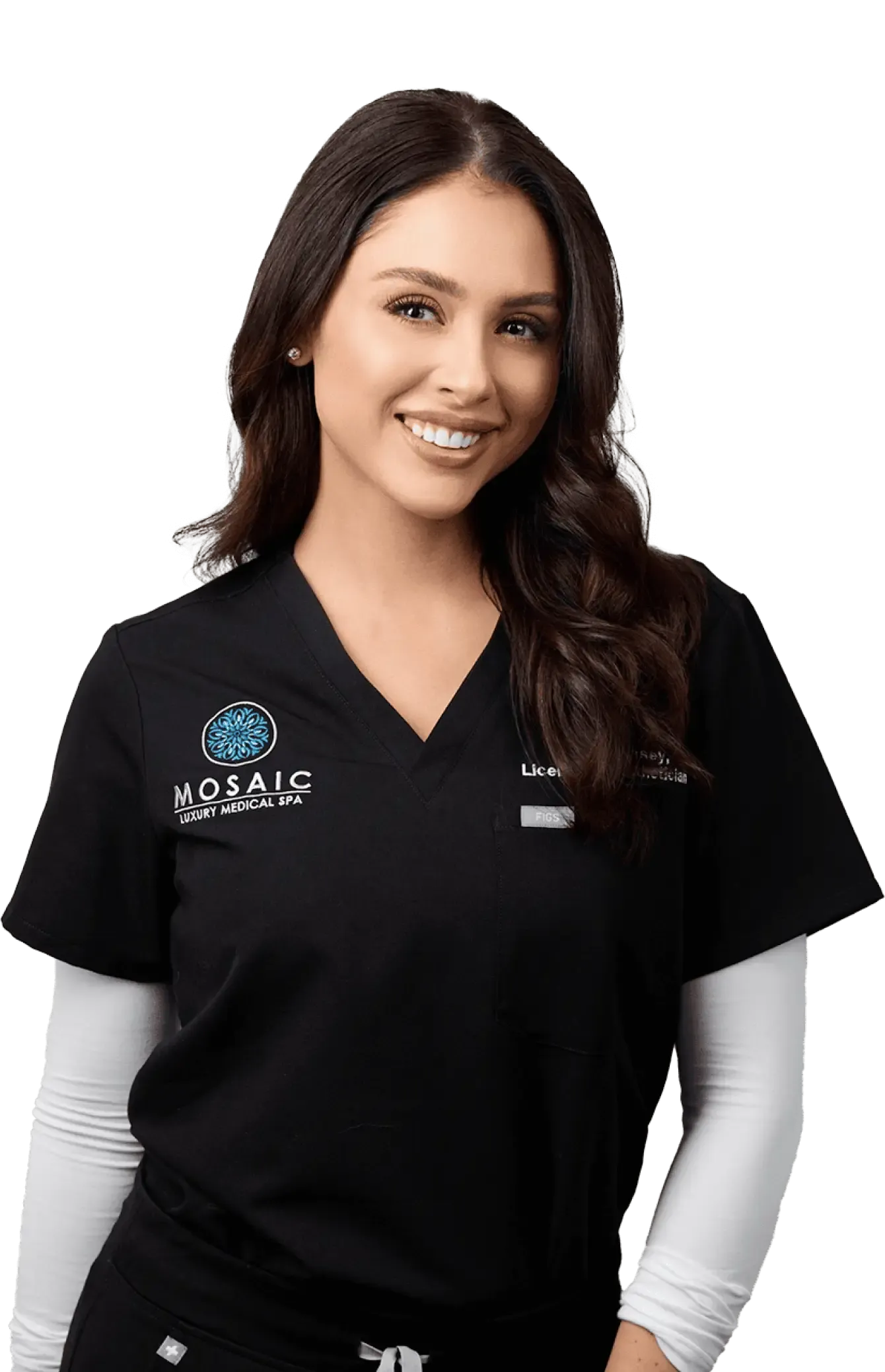 licensed esthetician at Mosaic Luxury Medical Spa specializing in skincare and dermatology treatments